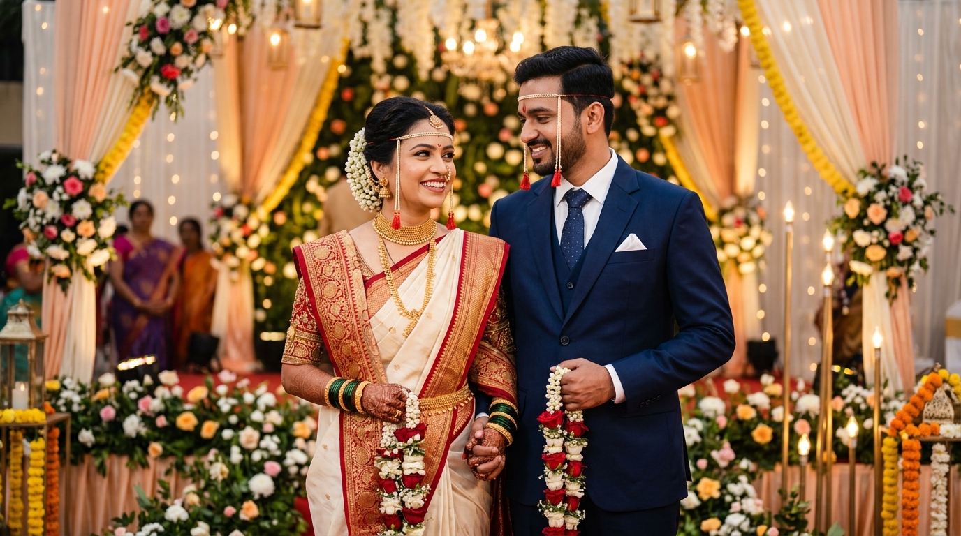 Mahar Milan Happy Couple - Matrimonial Platform